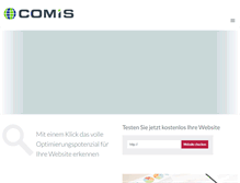 Tablet Screenshot of comis.at